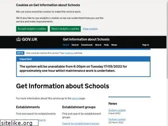 get-information-schools.service.gov.uk