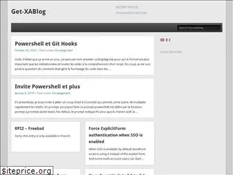 get-xablog.fr