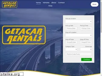 getacarrentals.com