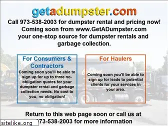 getadumpster.com