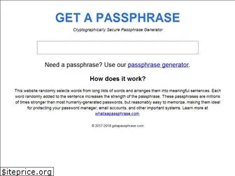 getapassphrase.com