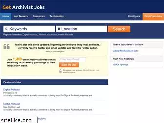 getarchivistjobs.net