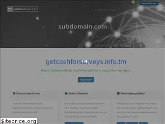 getcashforsurveys.info.tm