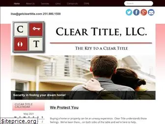 getcleartitle.com