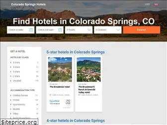 getcoloradospringshotels.com