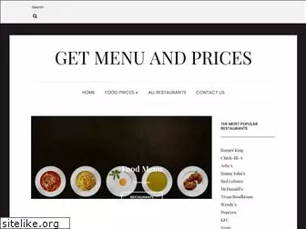 getmenuandprices.com