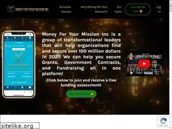 getmoneyforyourmission.com