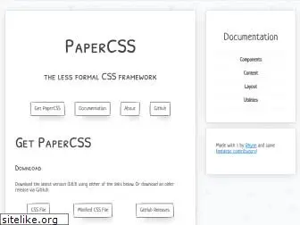 getpapercss.com