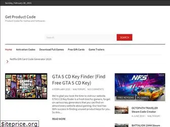 getproductcode.com