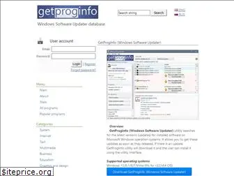 getproginfo.com