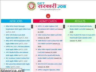 getsarkarijob.co.in thumbnail