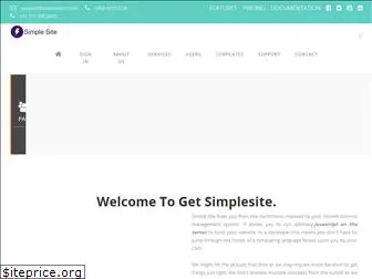 getsimplesite.com