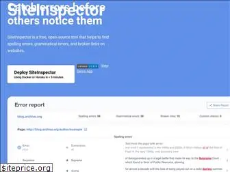 getsiteinspector.com