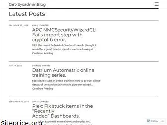 getsysadminblog.wordpress.com