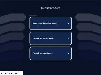 getthefont.com
