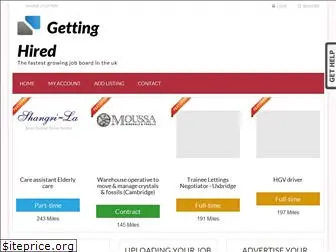 gettinghired.co.uk