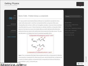 gettingphysics.wordpress.com