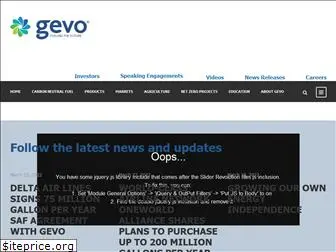 gevo.com