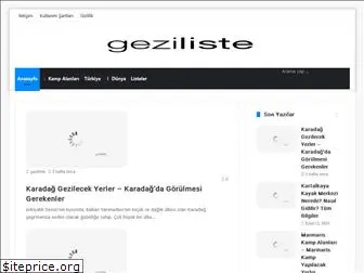 geziliste.com