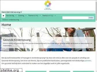 gezondekinderopvang.nl