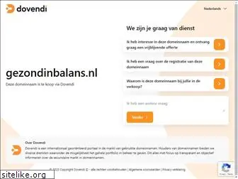 gezondinbalans.nl
