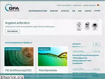 gfa-cert.com