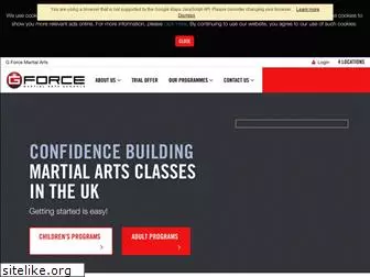 gforcemartialarts.com