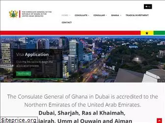 ghanaconsulatedubai.com