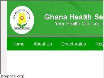 ghanahealthservice.org