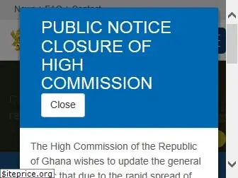 ghanahighcommissionuk.com