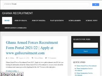 ghanarecruitment.org