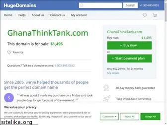 ghanathinktank.com