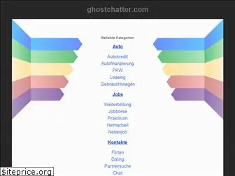 ghostchatter.com