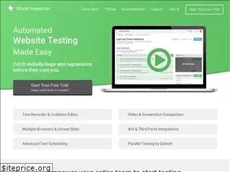 ghostinspector.com