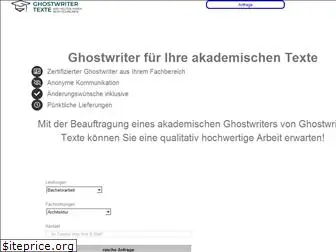 ghostwriter-texte.de