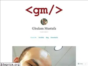 ghulamustafa.com