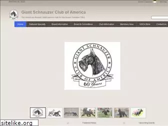 giantschnauzerclubofamerica.com