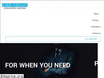 gibbswrightlawyers.com.au