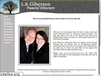 gibersonfuneraldirectors.ca