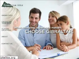 gibraltartitle.com