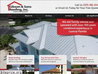 gibsonandsonsroofing.com