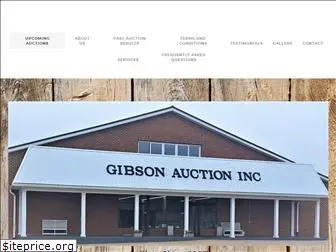 gibsonauction.com