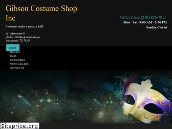 gibsoncostumeshop.com