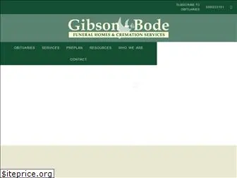 gibsonfuneralhomes.com