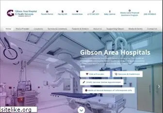 gibsonhospital.org