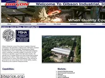 gibsonindustrialinc.com