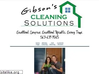 gibsonscleaningsolutions.com