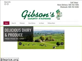 gibsonsdairy.com