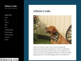 gibsonslabs.com