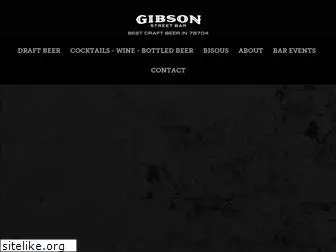 gibsonstreetbar.com